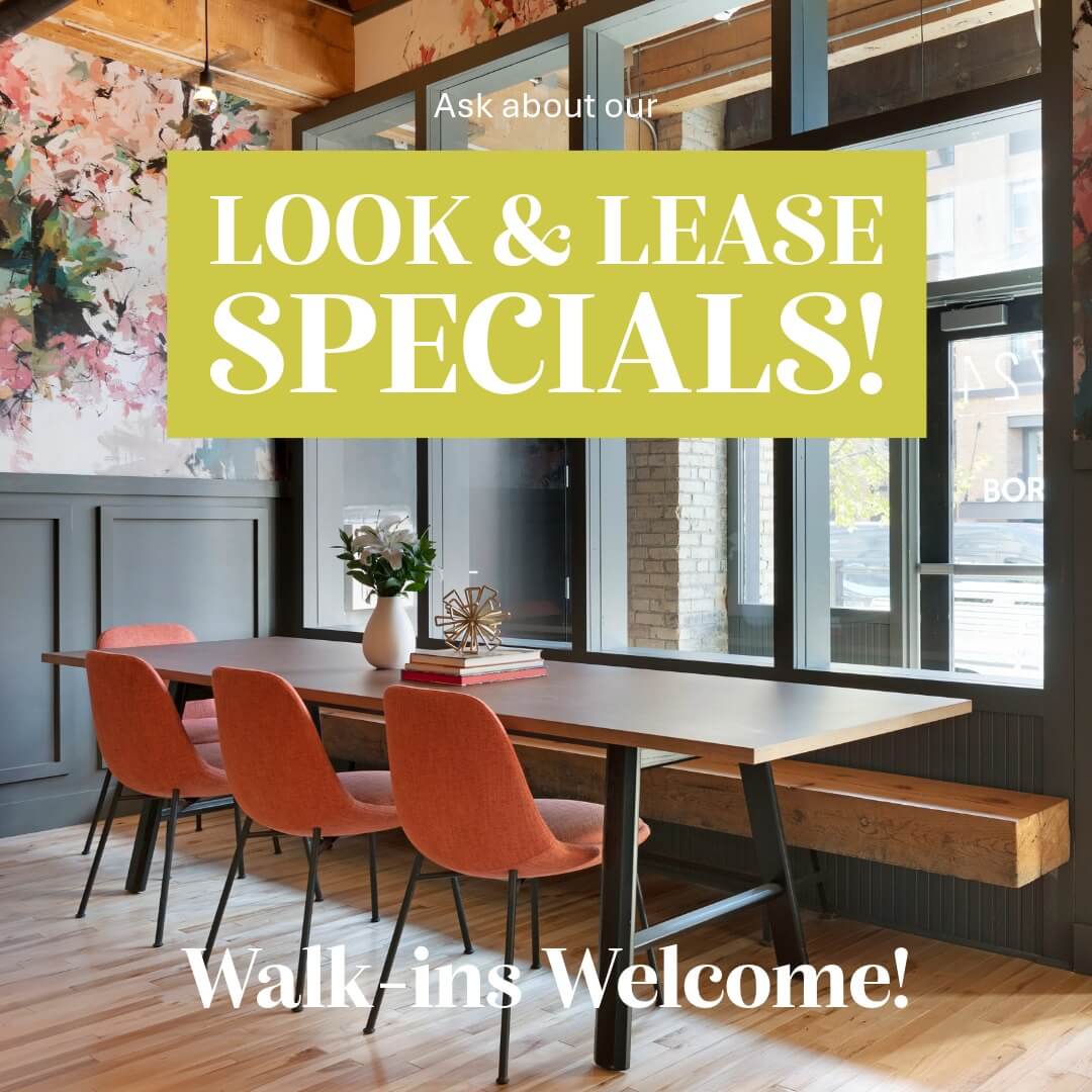Ask about our Look & Lease Specials! Walk-ins Welcome!